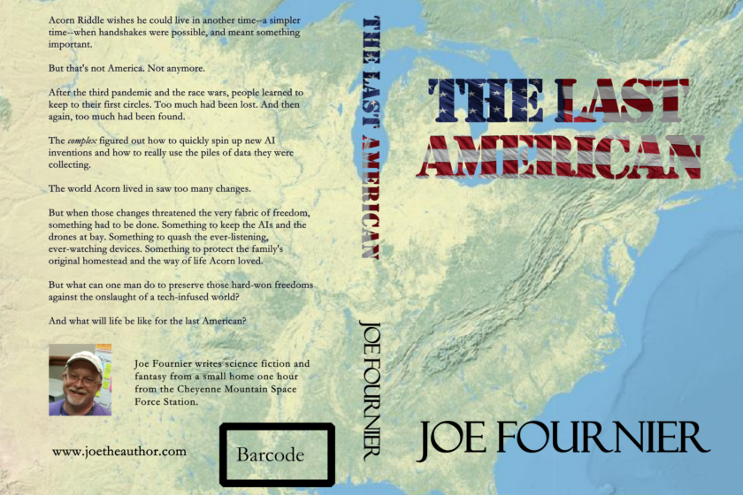 Updated cover for The Last American